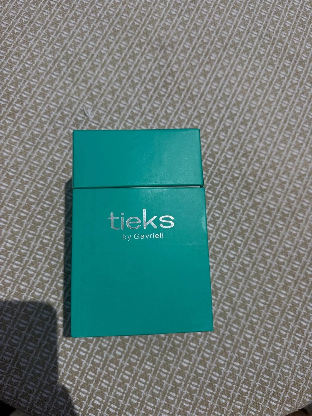 Tieks Brown Leather Ballet Flats with Teal Insole - Picture 9 of 9